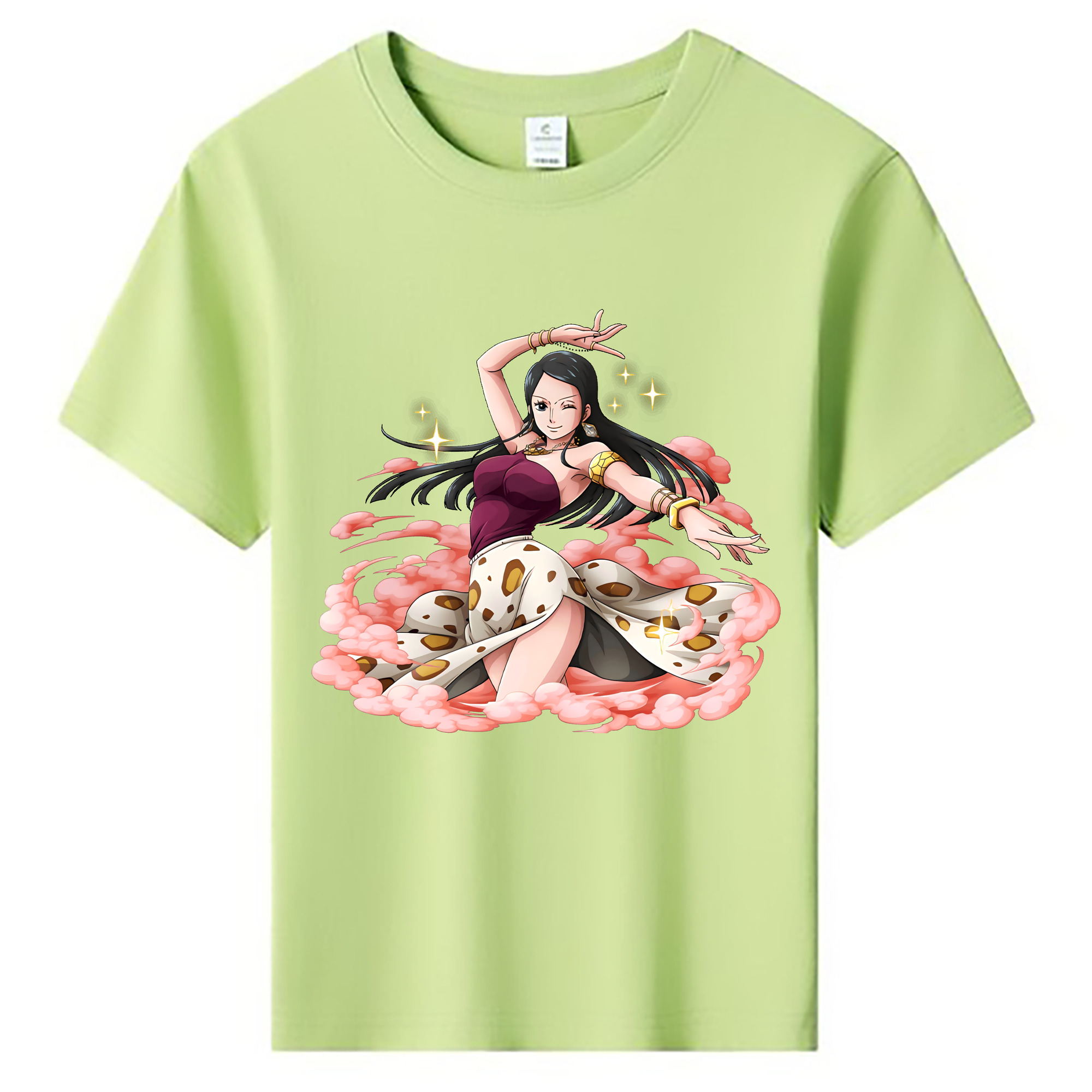 ワンピース ニコ・ロビン ONE PIECE Nico Robin 綿100％キッズTシャツ（フロントプリント）
